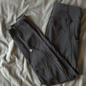 Lululemon time to sweat 23” crop leggings